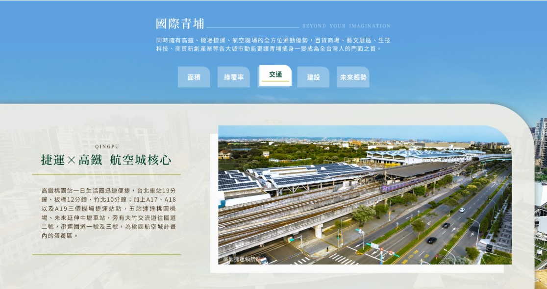 青埔特區的地理與交通優勢
